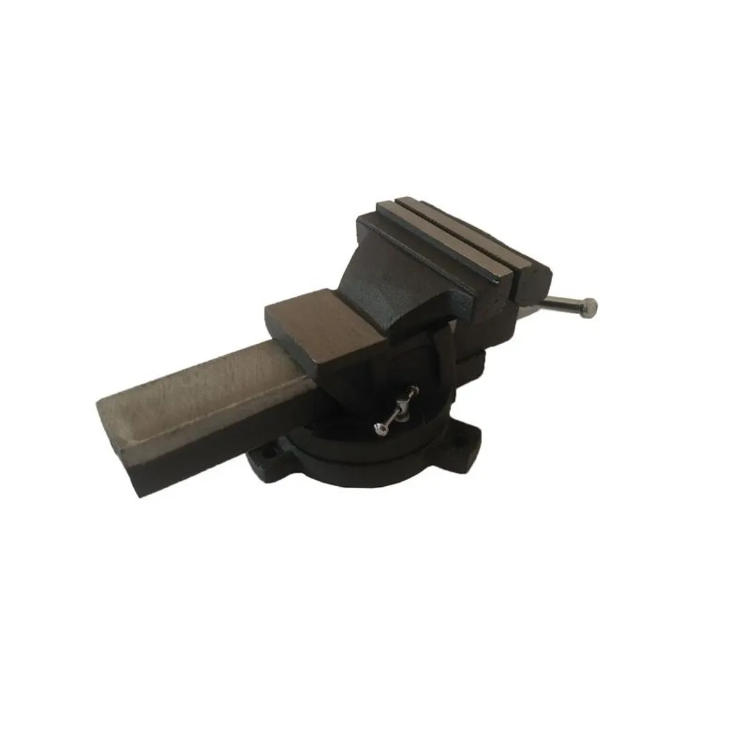 Тиски стальные поворотные с наковальней  4"-100 мм.  FORCEKRAFT FK-6540104