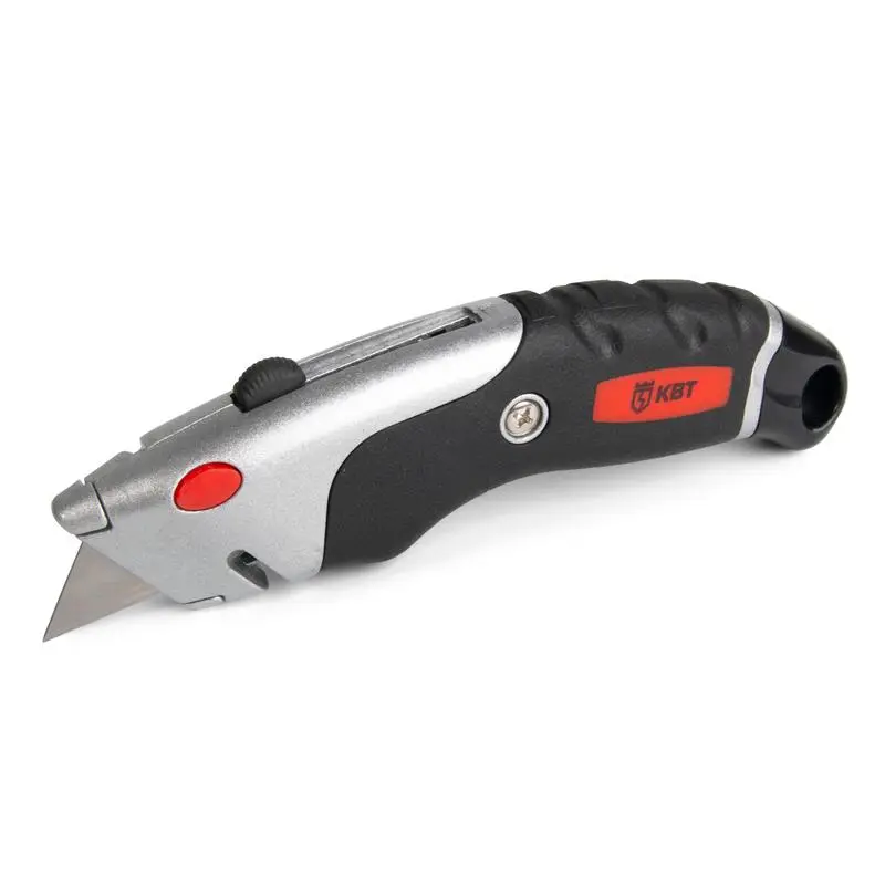 Нож строительный монтажный НСМ-10 серия ПРОФИ ()  КВТ 78495