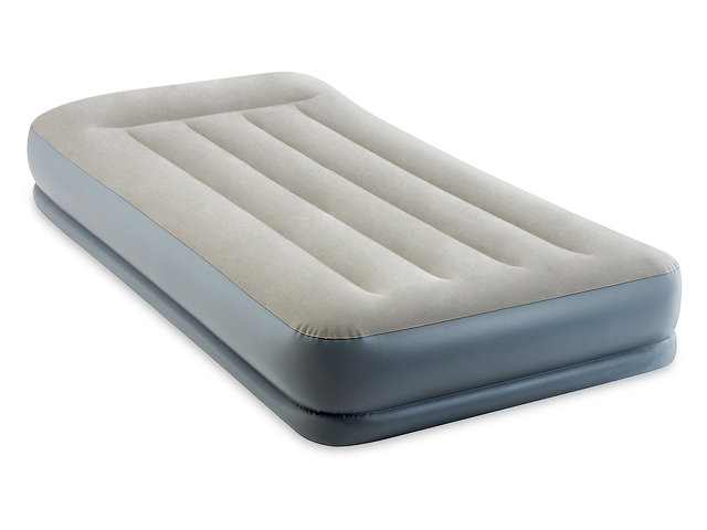 Надувная кровать с подголовником Twin Mid-Rise, 99х191х30 см  INTEX 64116NP