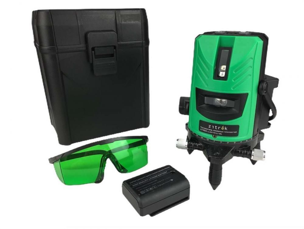 Уровень лазерный самовыравнивающийся ZITREK LL4V1H-Li-GLZitrek 065-0159