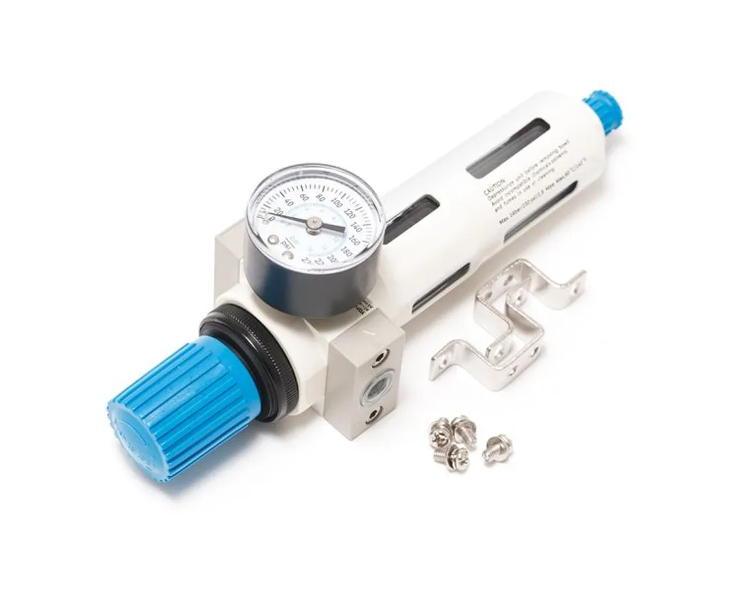 Фильтр-регулятор с индикатором давления 1/4'' Forsage F-YQFR2000-02
