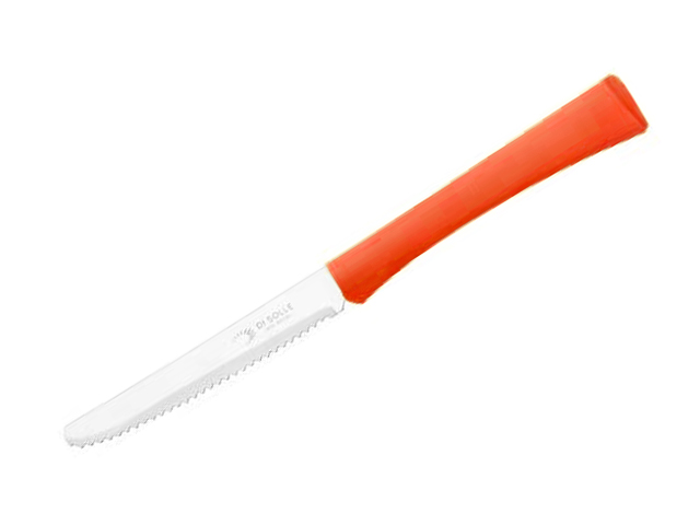 Нож столовый, серия INOVA D+, коралловый оранжевый  DI SOLLE 38.0106.00.43.000