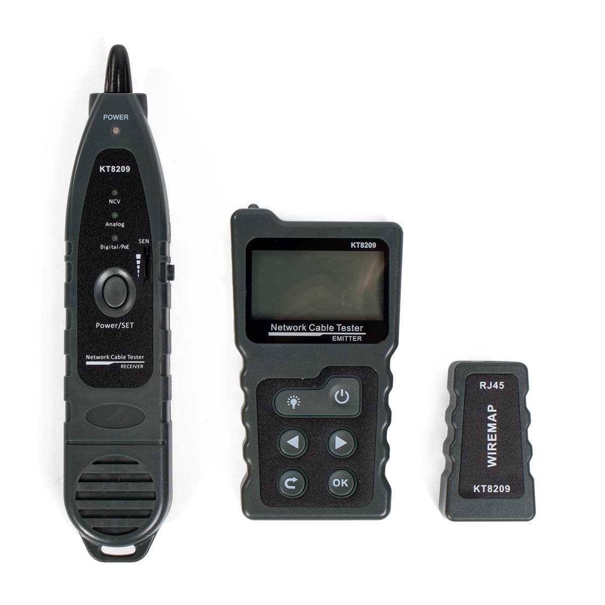 LAN-тестер витой пары с РоЕ KT 8209 серия PROLINE (КВТ) КВТ 86208