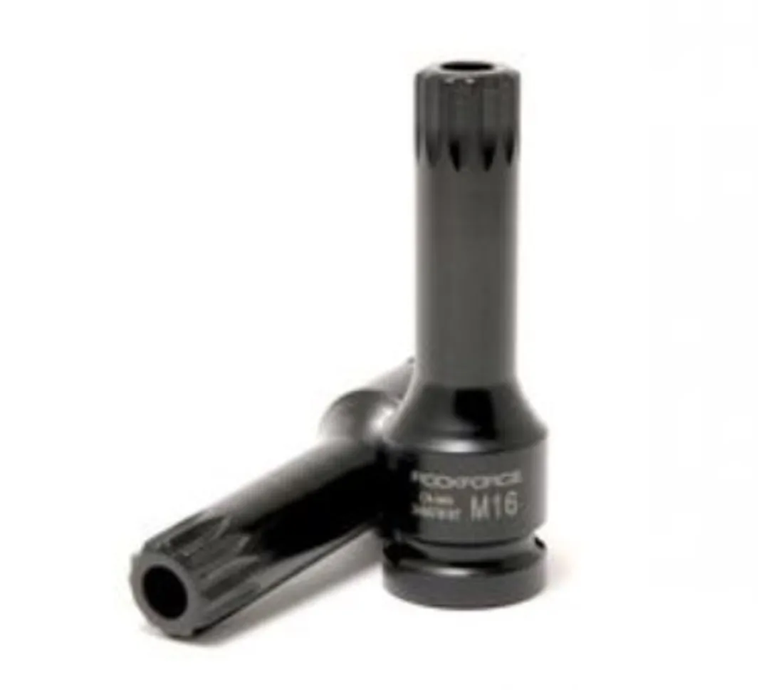 Головка-бита SPLINE ударная M16, 1/2" Rock FORCE RF-24807816