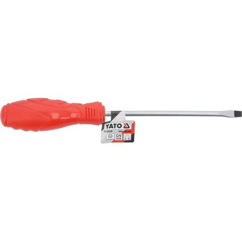 Отвертка шлицевая магнитная 6х150mm CrV 6150  YATO YT-25659