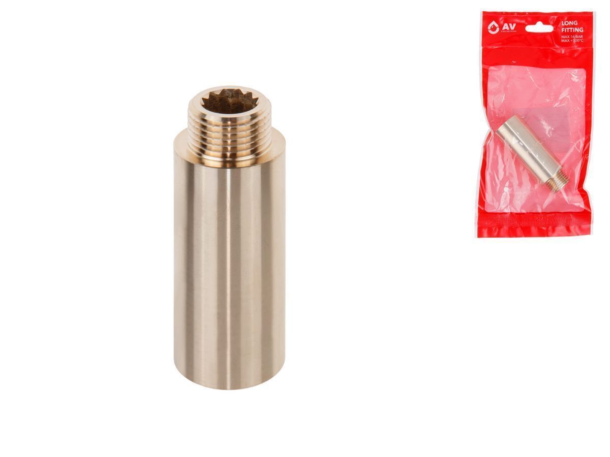 Удлинитель 1/2" вн.-нар. х 60 мм  AV Engineering AVE301018
