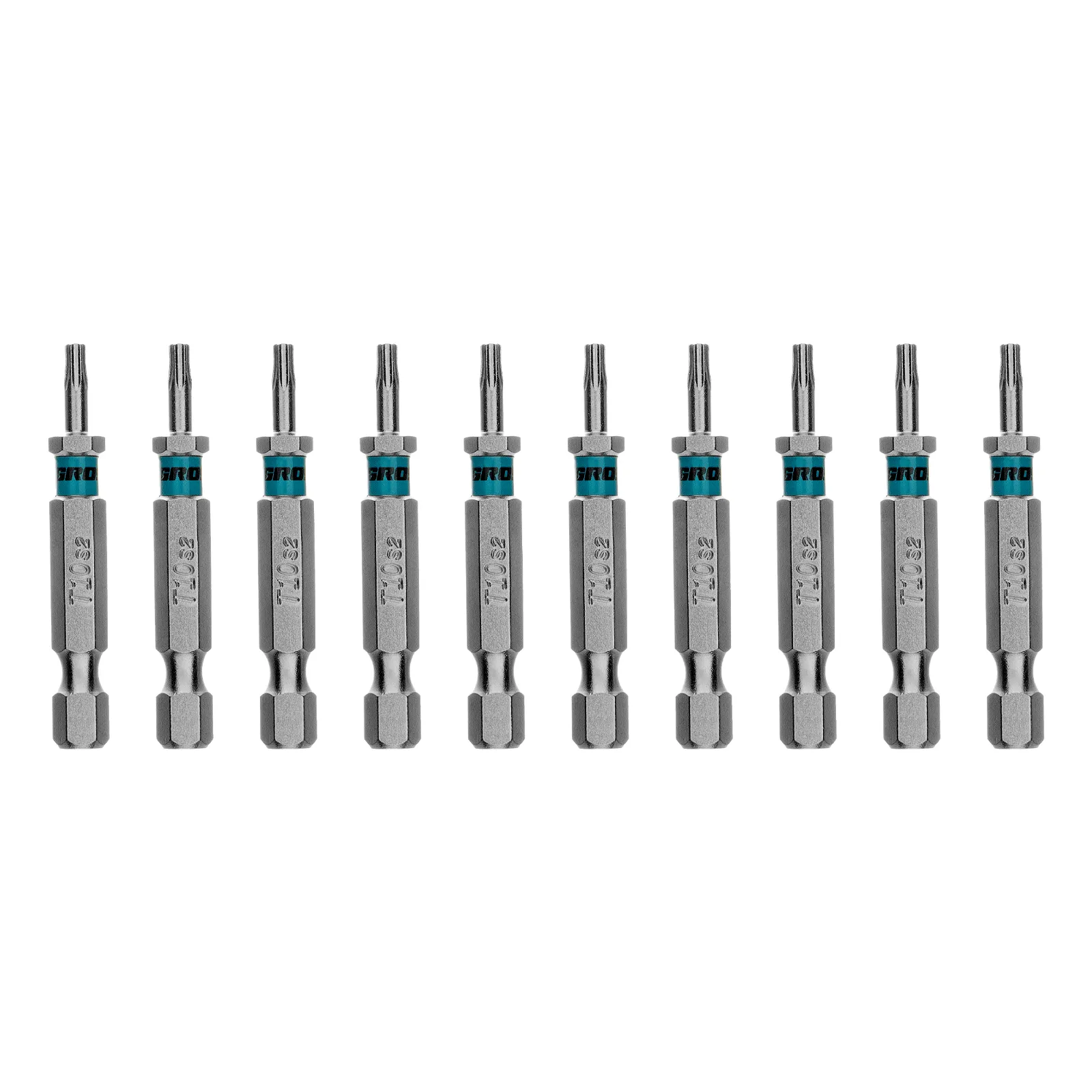 Бита Torx 10х50мм, сталь S2, шестигр., 10 шт. GROSS 114068