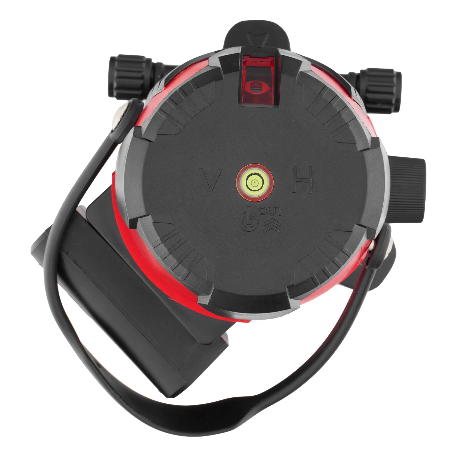 Лазерный уровень MXL RED, 30 м, красный луч, акк. Li 2400 mAh, сумка, резьба 5/8"  MTX 35012