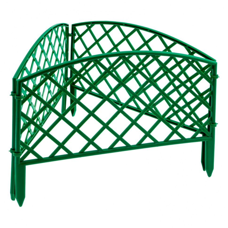 Забор декоративный "Сетка", 24х320 см, зеленый PALISAD PALISAD HOME 65006