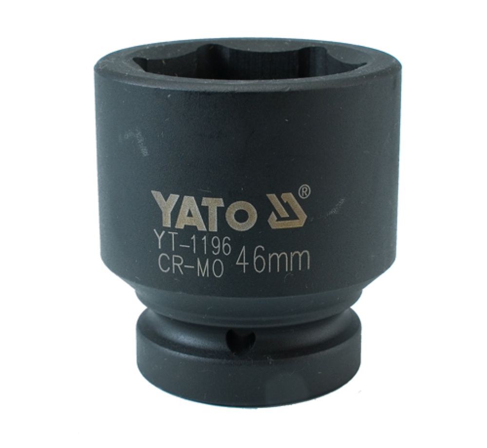 Головка торцевая ударная 1" 6гр. 46mm L73mm CrMo YATO YT-1196