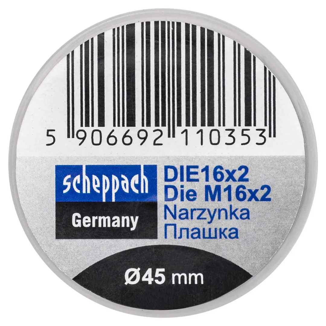 Плашка M16x2/Ф45  Scheppach Sch-DIE16x2