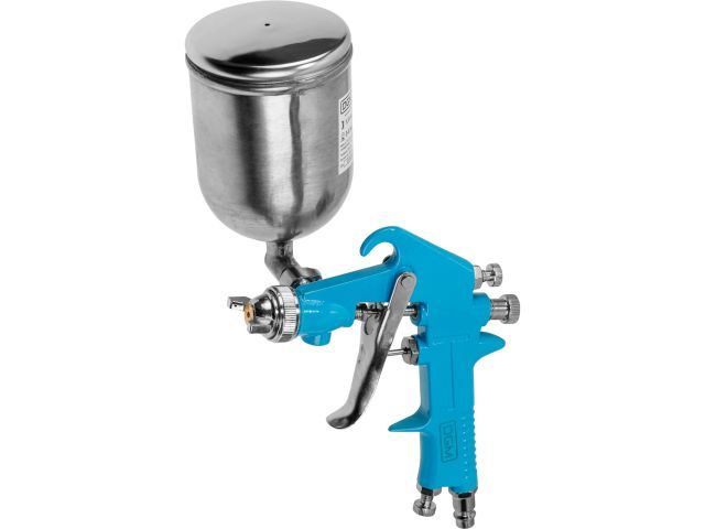 Краскораспылитель Air Gun 410 ,HVLP, сопло ф 1.5 мм, верх. бак 400 мл,   ...DGM DG4016-4