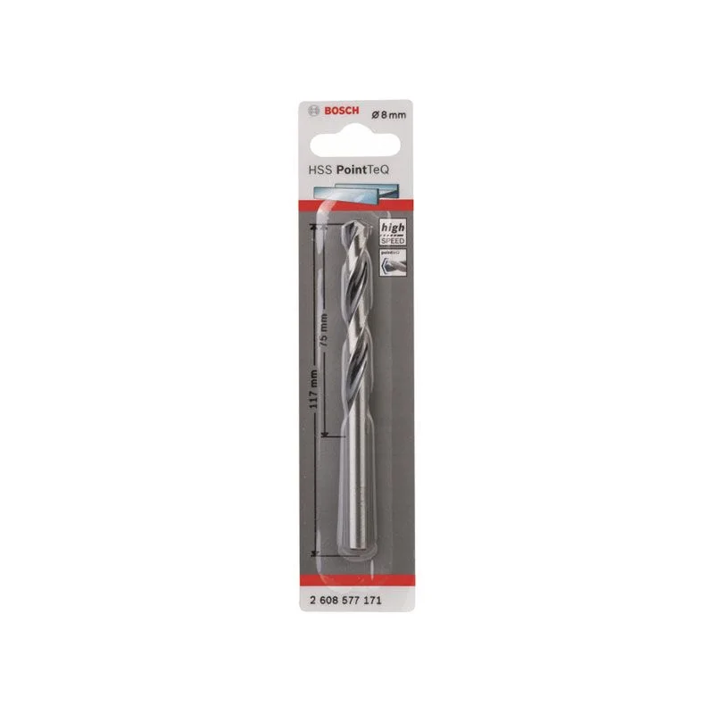 Сверло по металлу 8х117 мм HSS PointTeQ BOSCH 2.608.577.171