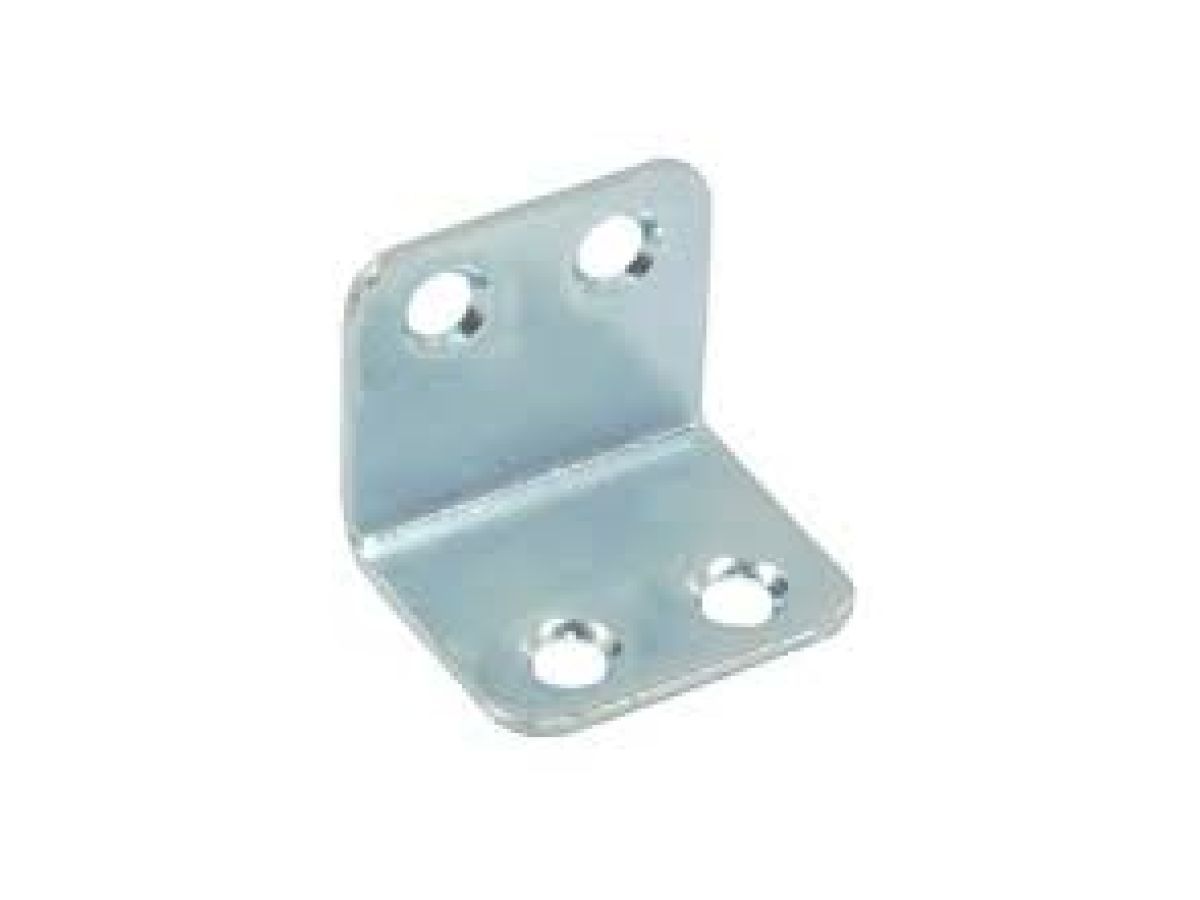 Уголок мебельный 30х26х26 mm белый цинк (4 шт в зип-локе)   STARFIX SMM1-60892-4