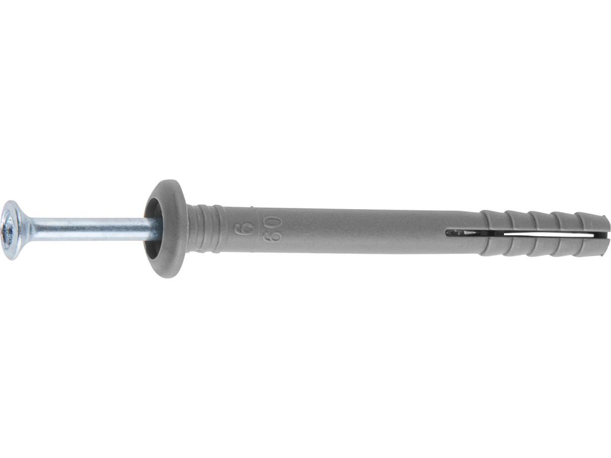 Дюбель-гвоздь 6х40 мм полипропилен гриб (5 кг) РМЗ (STARFIX) STARFIX SM-82198
