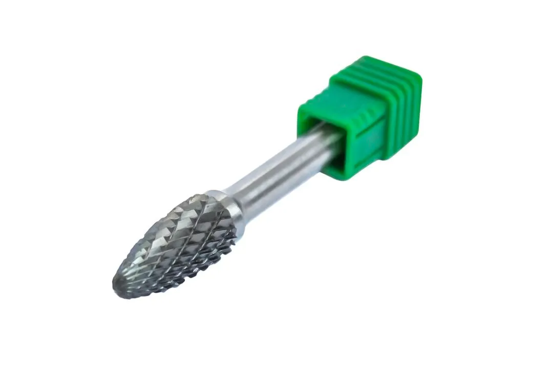 Шарошка коническая скругленная по металлу(? 6mm,? хвостовика 6mm), в пластиковом футляре Rock FORCE RF-617F0618