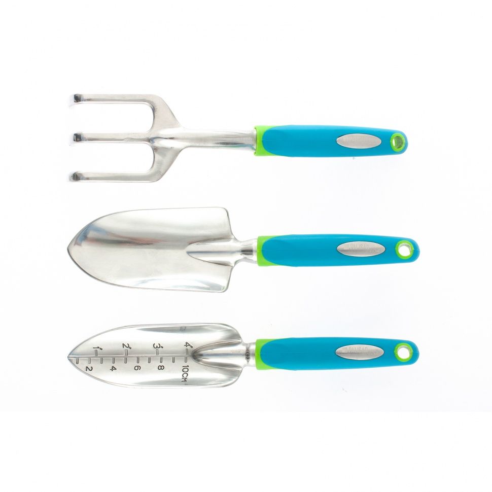 Набор садового инструмента, алюминиевый цельнолитой, 3 предмета, LUXE PALISAD 62902