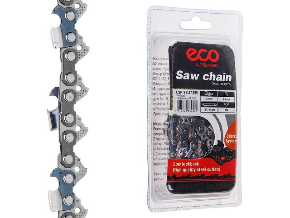 Цепь 40 см 16" 3/8" LP 1.3 mm 55 зв. 38LTA (в блистере)  ECO CSP-38LTA355