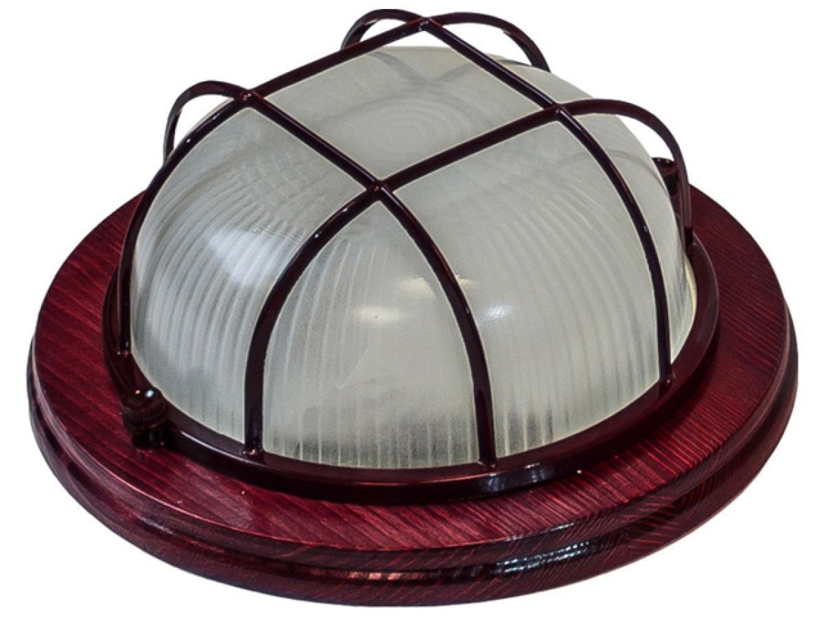 Светильник круг/вишня/решетка, 60Вт, IP54 (НБО 03-60-032) (1хЕ27, банник) ЮПИТЕР JP1301-07