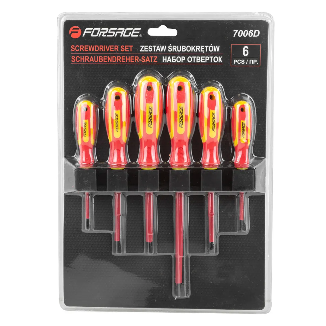 Набор отверток 6пр.  Forsage F-7006D