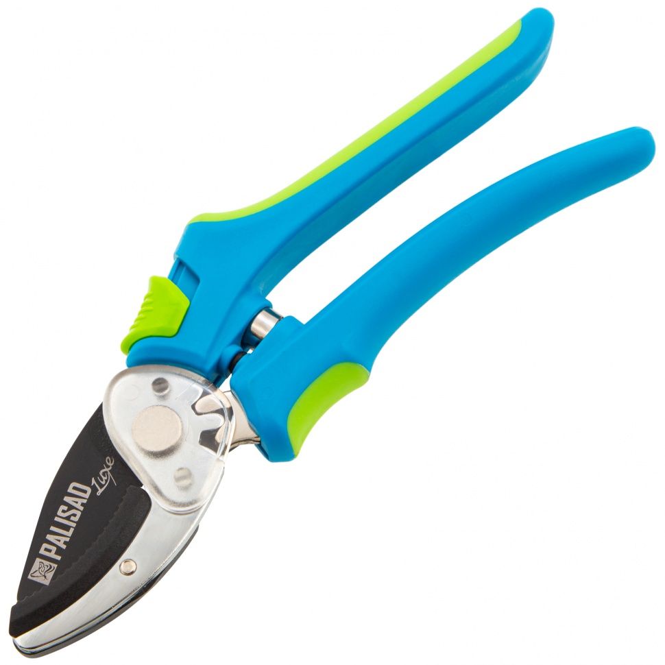 Секатор с наковальней, 205 мм, двухкомпонентные рукоятки, LUXE PALISAD 60484
