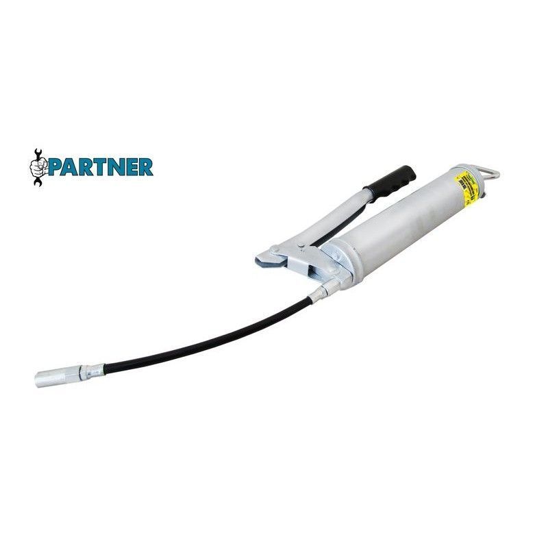 Шприц для густой смазки с гибким шлангом 450мл (закладка под тубу) Partner PA-20450