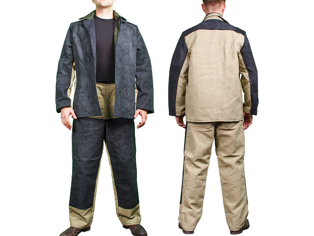 Костюм сварщика со спилком, р. 52-54, рост 182-188, 2,9, РФ