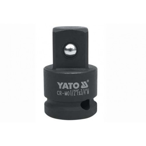 Головка-переходник ударный 1/2"(F)x3/4"(М) L48mm CrMo  YATO YT-1067