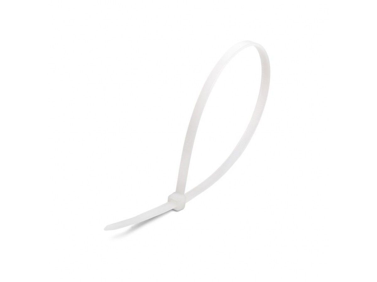 Стяжка нейлоновая КСС «Grizzly» 8х300 (бел) (100шт)  КВТ 79398