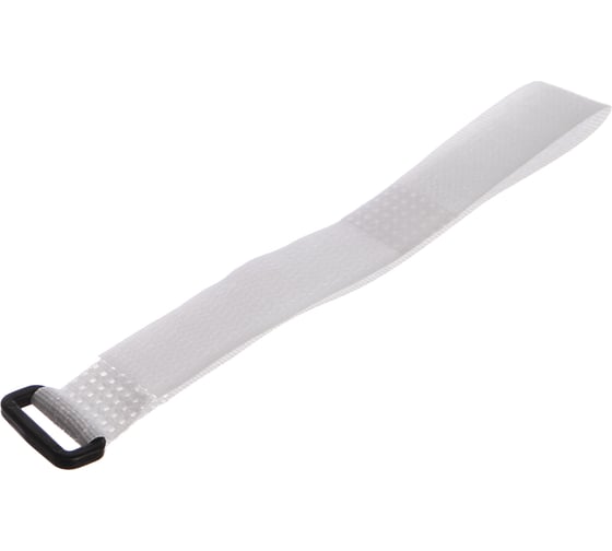 Стяжка-велькро КСВ-П 20х300 (бел)   Fortisflex 75034