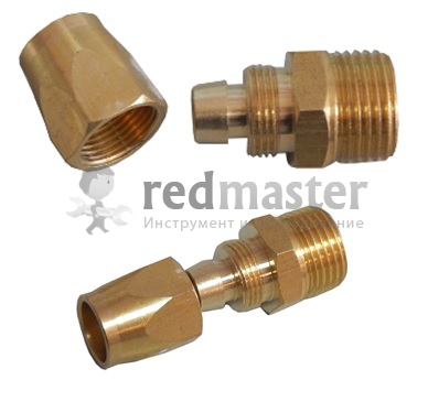 Соединитель резьбовой 1/2" с зажимом для шланга 11*16мм Partner B1611/4