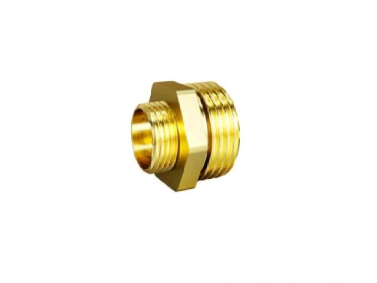 Ниппель ред. нар.-нар. 1/2"x3/8" LD LD.65.503.15х10