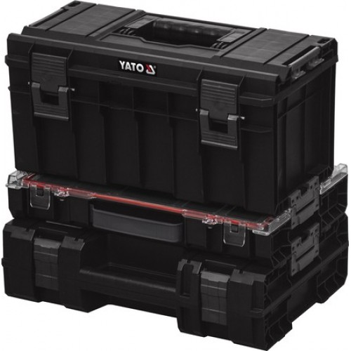 Ящики пластиковые для мобильной системы 420х450х320mm S12, набор 3шт.  ...YATO YT-09175
