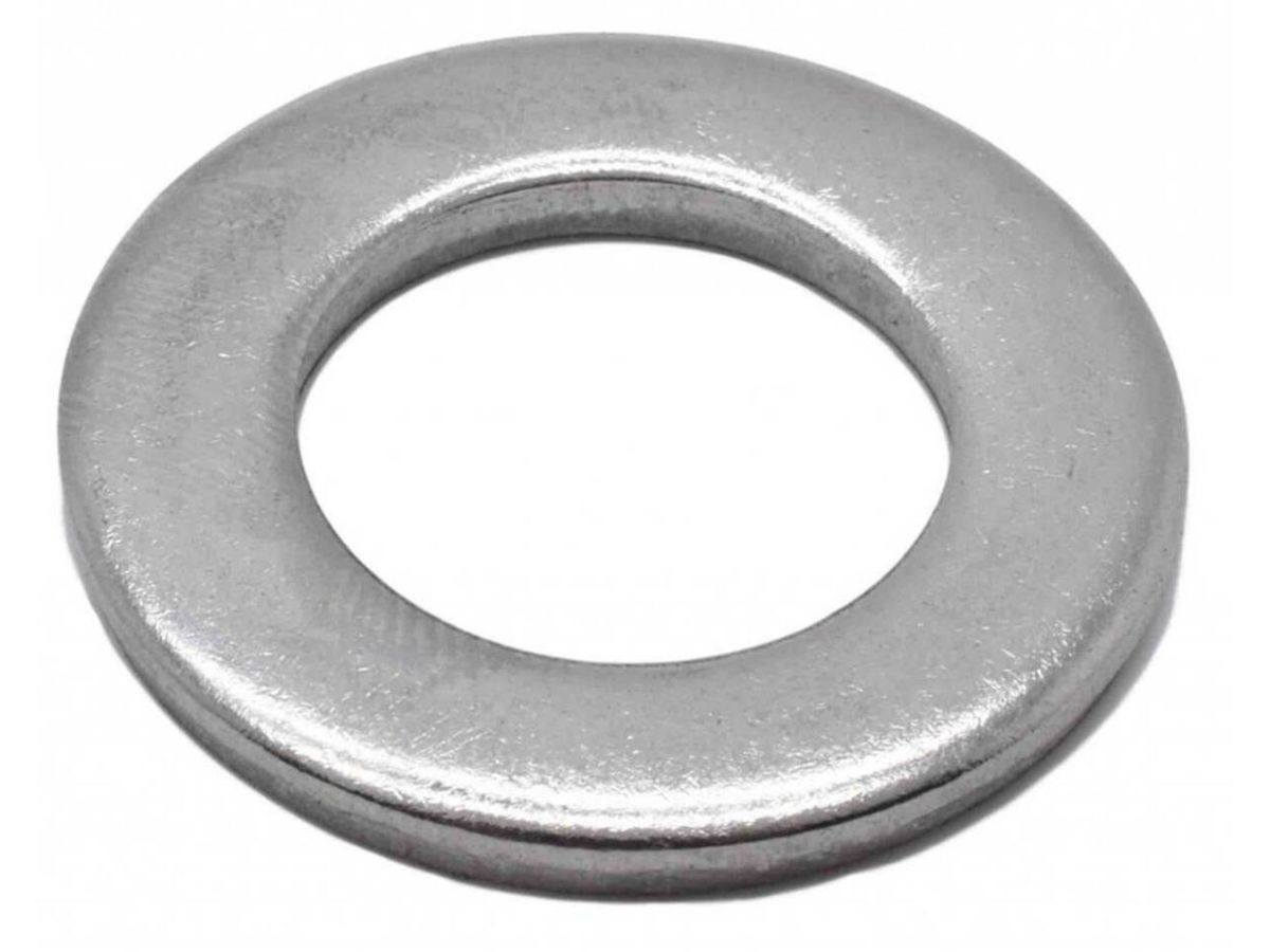 Шайба М4 плоская, нерж.сталь (А2), DIN 125 (100 шт в зип-локе) STARFIX SMZ1-66532-100