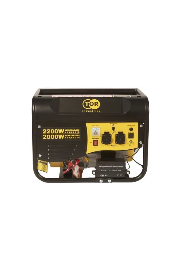 Генератор бензиновый TR2500E 2,0кВт 220В 15л с кнопкой запуска TOR 2897181