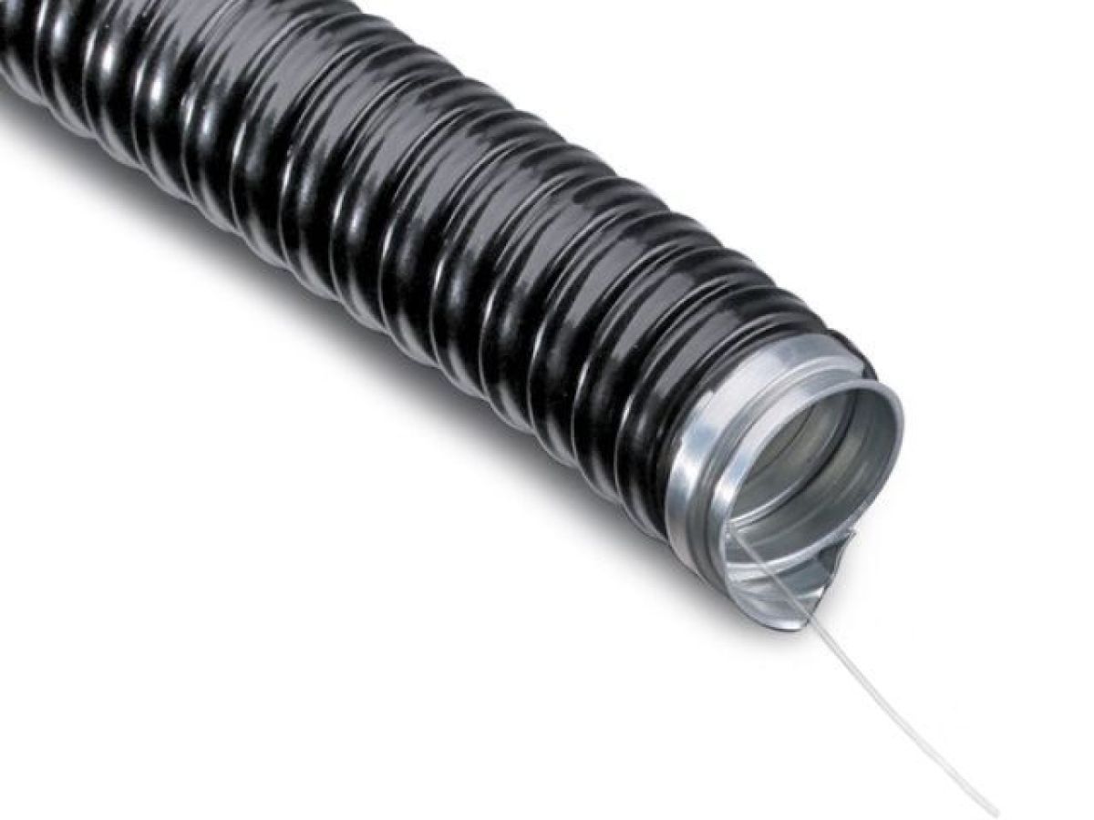Металлорукав РЗ-Ц в ПВХнг изоляции с протяжкой 15 (50м)  4820000000000