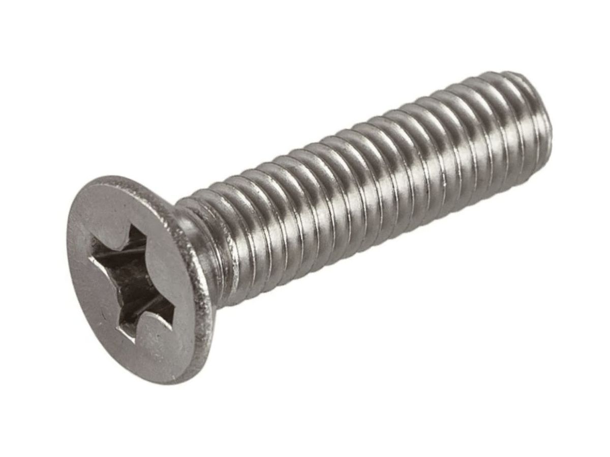 Винт М4х30 мм потай. головка, нерж. сталь (A2), DIN 965 (50 шт в зип-локе) STARFIX SMZ1-61435-50