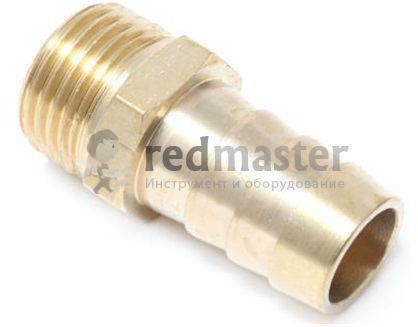 Штуцер пневматический наруж. резьба  1/2"- "елочка" 14мм Rock FORCE RF-MH08/10