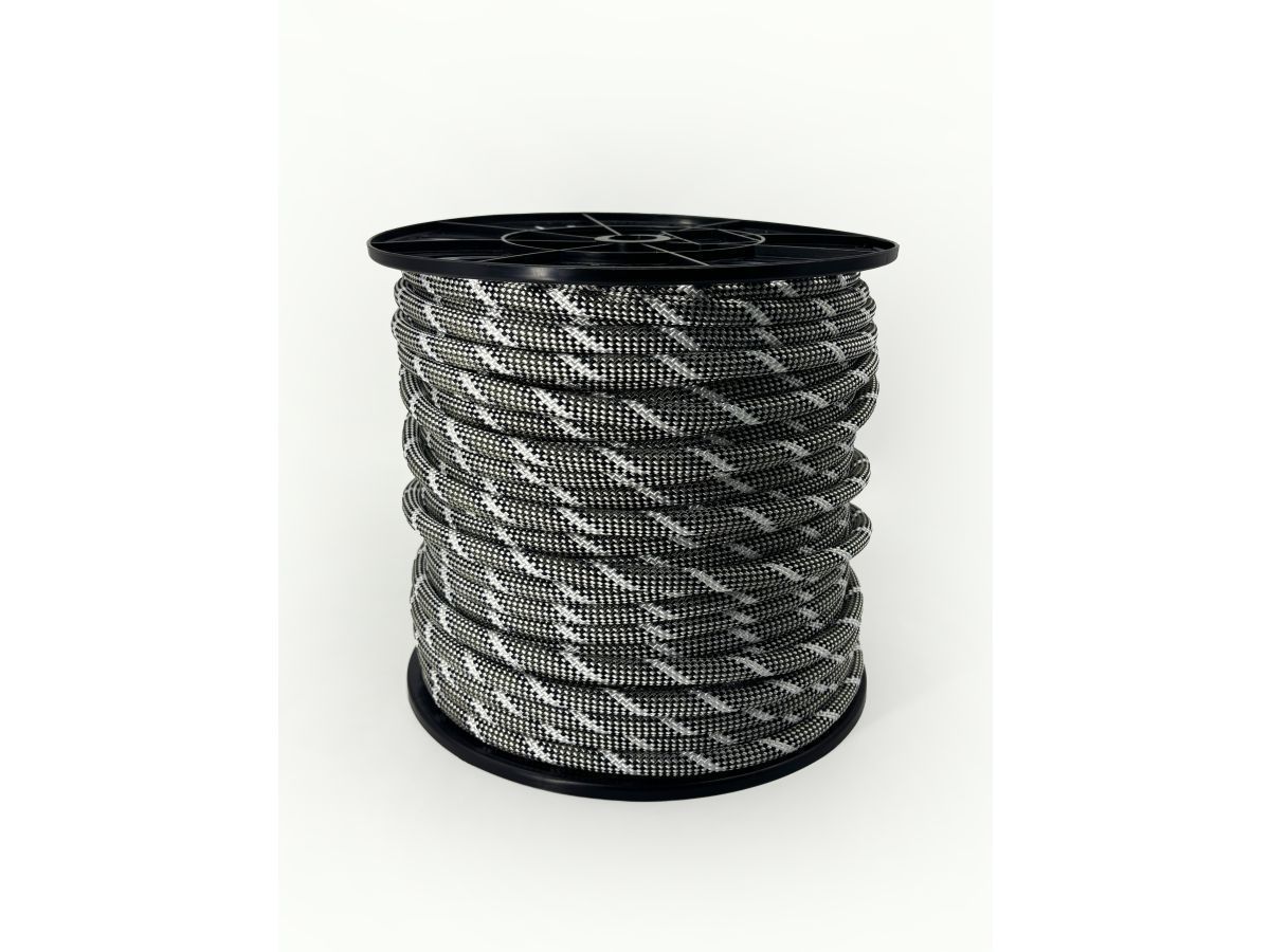 Веревка страховочная высокопрочная статич. EnVer тип А d10мм (бухта 100м) (альпинистская)  12508