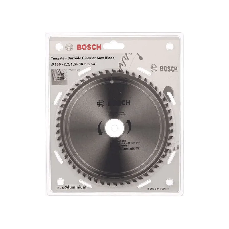 Пильный диск 190х2,2х30 мм Z54 ECO for Aluminium BOSCH 2.608.644.389