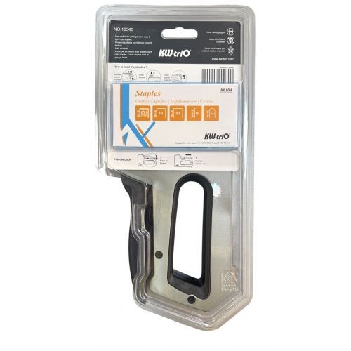 Степлер алюминиевый 5 в 1 KW-triO 18540