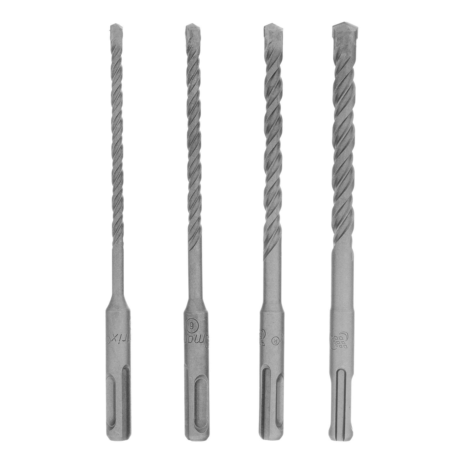 Набор буров по бетону, 5-6-8-10х160 мм, 4 шт., в пласт. коробке, SDS PLUS Matrix 71094