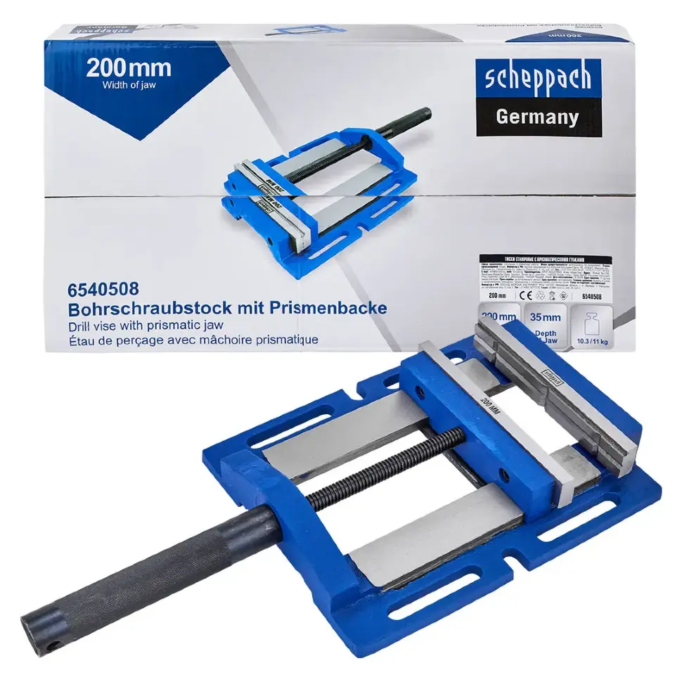 Тиски станочные 200мм  Scheppach Sch-6540508