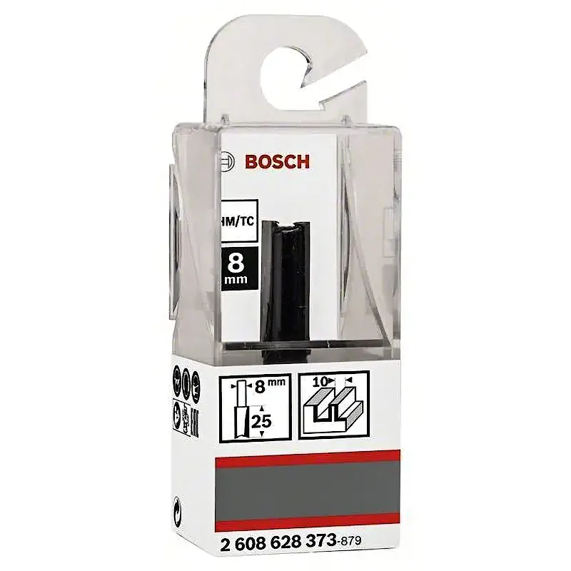 Фреза пазовая D10x25x56 / хв 8 мм BOSCH 2.608.628.373