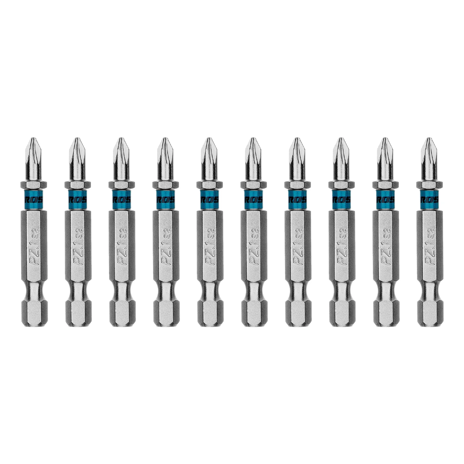 Бита PZ1х50мм, сталь S2, шестигр., 10 шт. GROSS Gross 113044