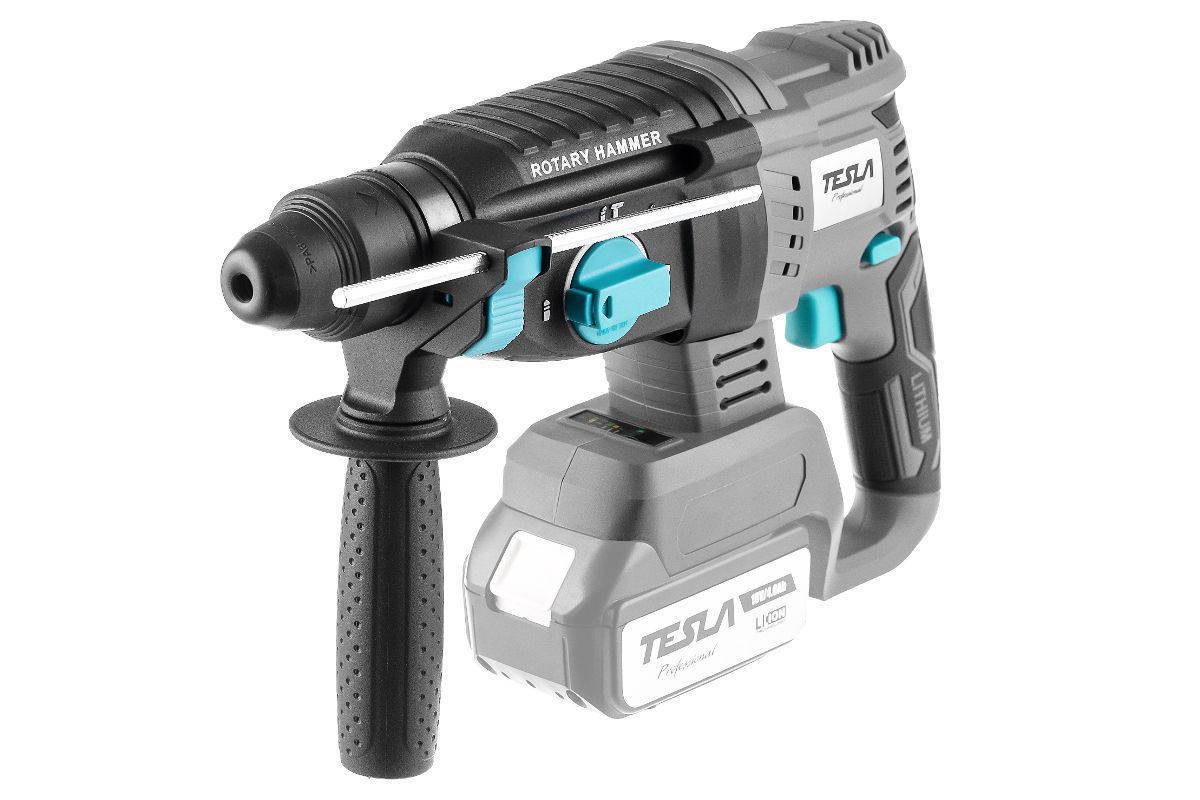 Перфоратор аккумуляторный, 18В, БЕЗ АКБ, 1500 об.мин,  TESLA TD18BL