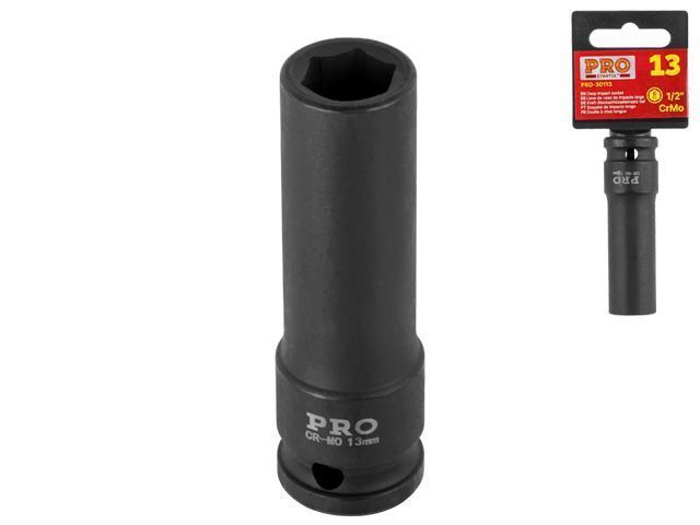 Головка ударная 1/2" 13mm 6гр. глубокая PRO STARTUL PRO-30113