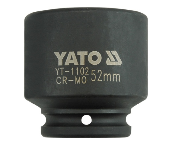 Головка торцевая ударная 3/4" 6гр. 52mm L72mm CrMo  YATO YT-1102