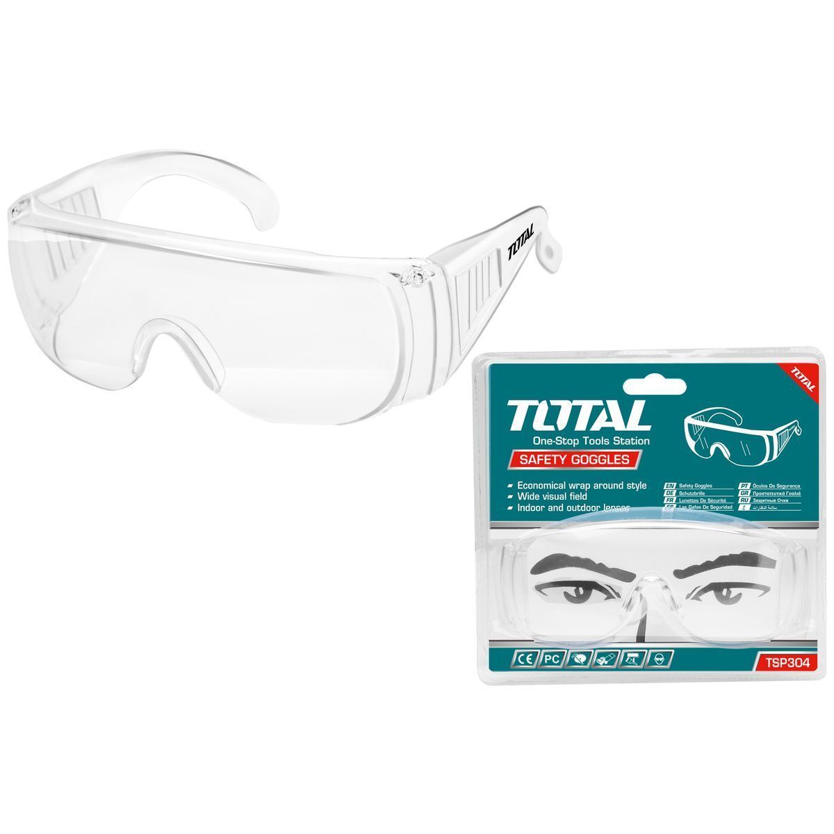 Очки защитные  TOTAL TSP304