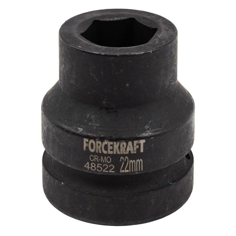 Головка ударная 1", 22мм (6гр.)  FORCEKRAFT FK-48522